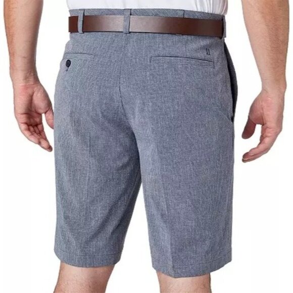 Walter Hagen Flat Front Textured Grid Golf Short Big & Tall Size 50 Hydrodri - Picture 2 of 12